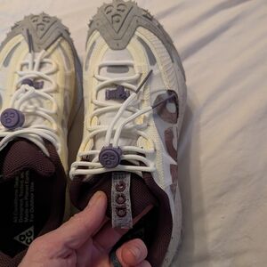 Nike ACG White and Gray Sneakers